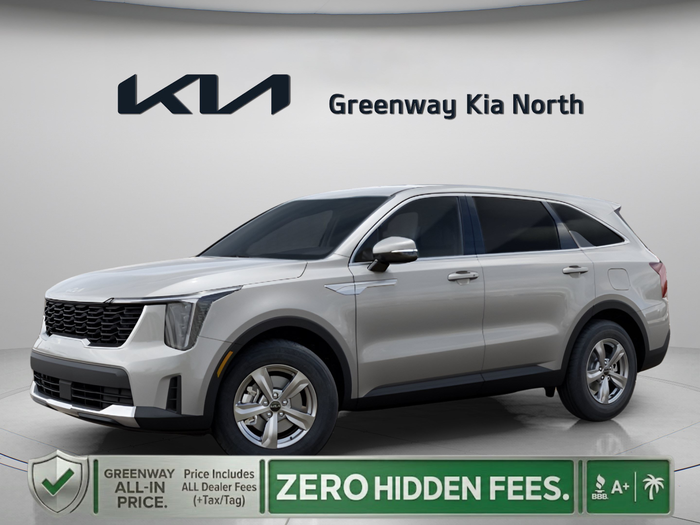 New 2026 Ivory Silver Kia LX image 4