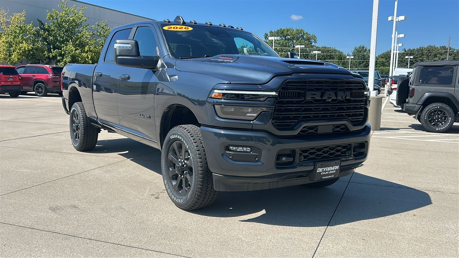 New 2026 Forged Blue Metallic Exterior Paint RAM Laramie image 2