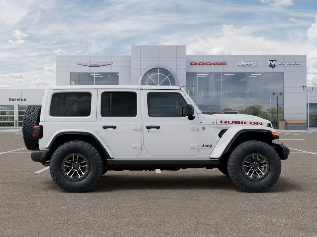 New 2026 Bright White Clearcoat Jeep Rubicon X image 22