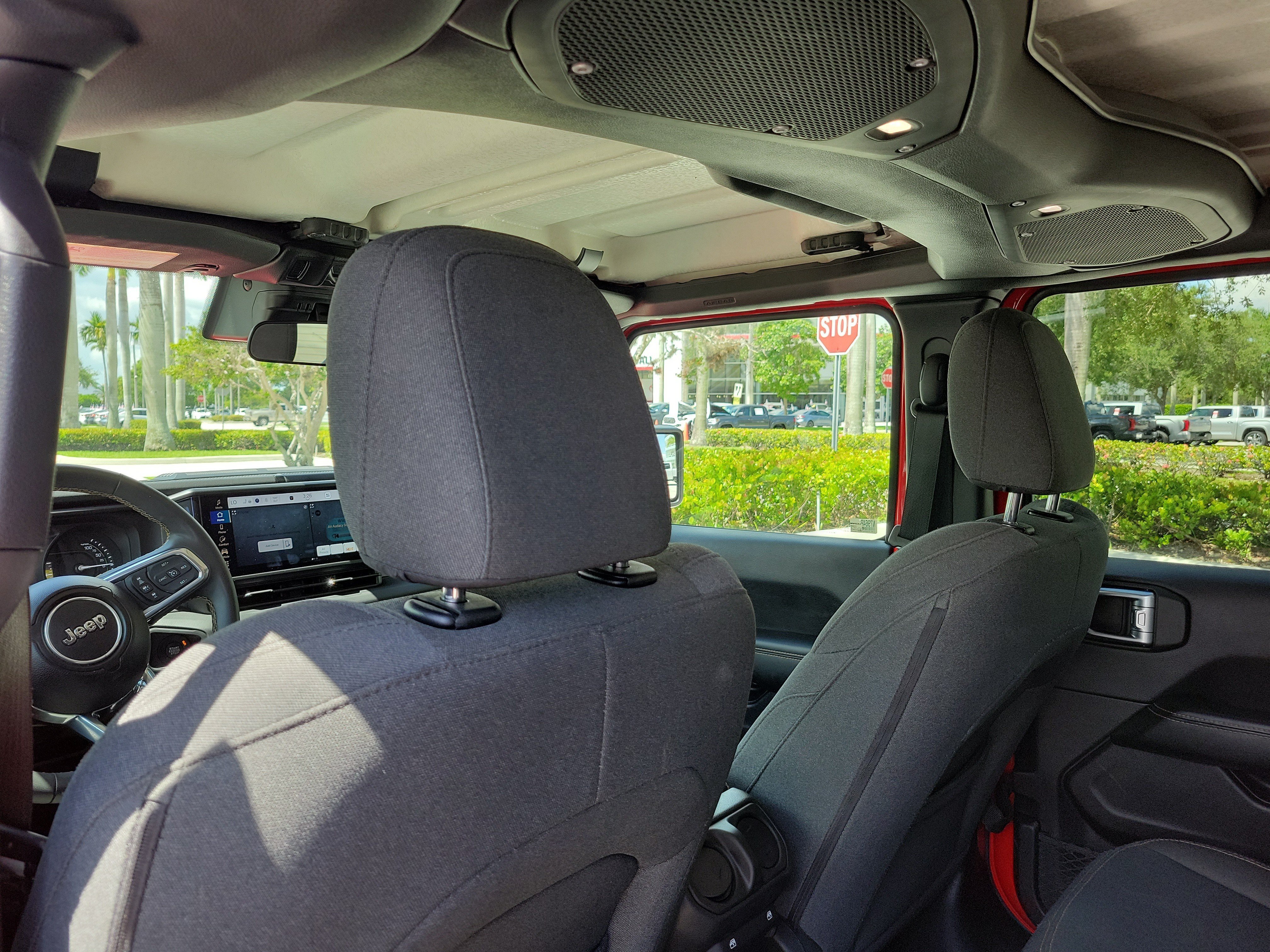 Used 2024 Firecracker Red Clearcoat Jeep Sahara image 16