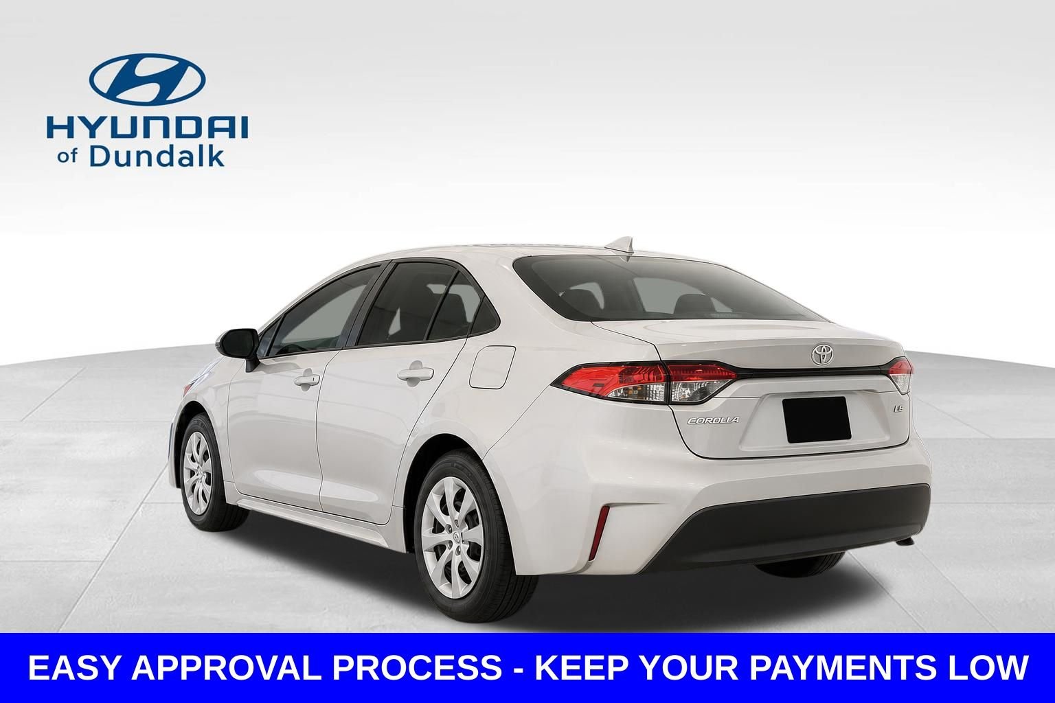 Used 2024 Silver Toyota LE image 2