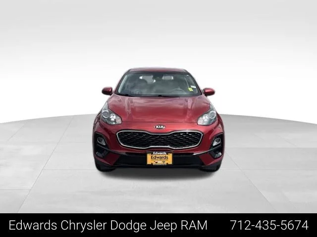 Used 2020 Red Kia LX image 2
