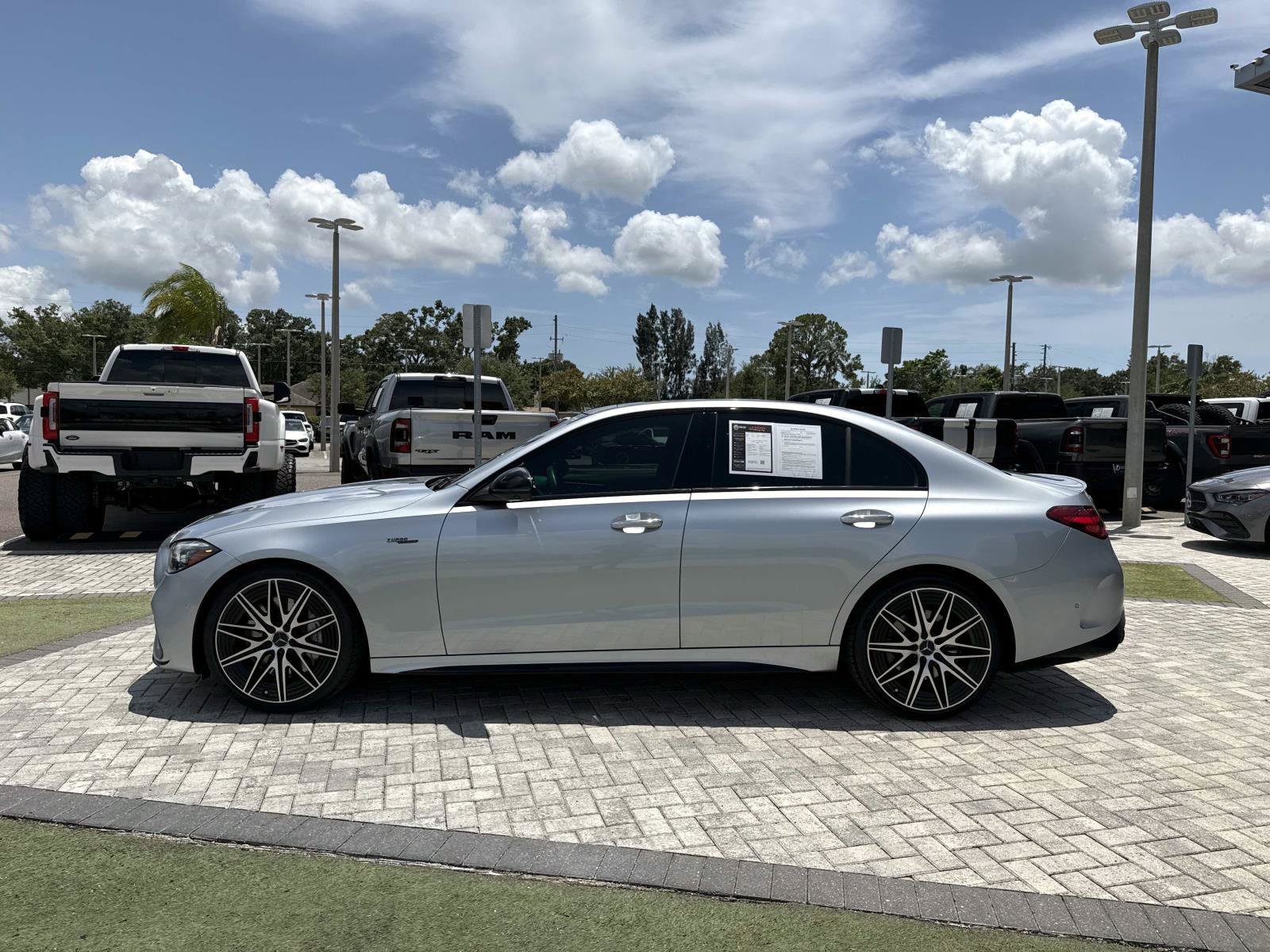 Used 2024 Cirrus Silver Metallic Mercedes-Benz C 43 AMG® image 3