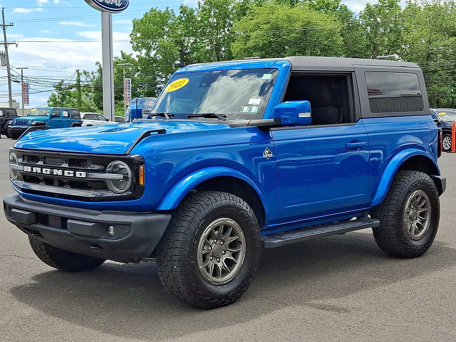 Used 2022 Velocity Blue Metallic Ford Outer Banks image 3