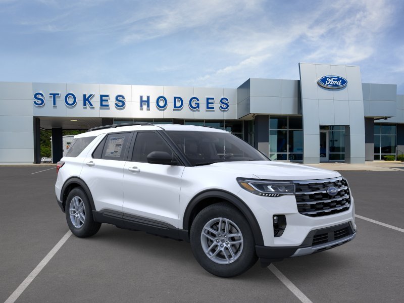 New 2026 Star White Metallic Tri-Coat Ford Active image 1