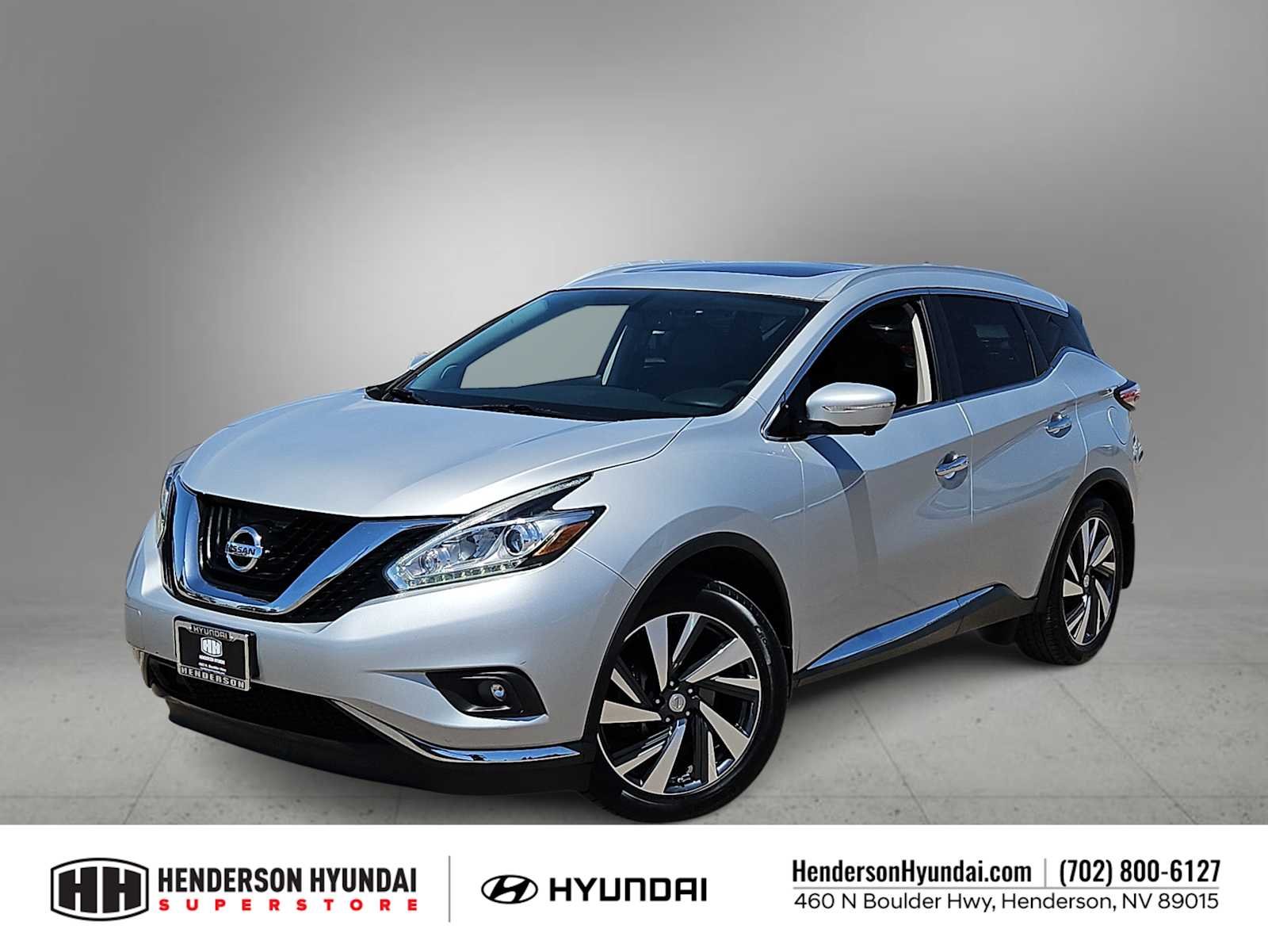 Used 2015 Brilliant Silver Metallic Nissan Platinum image 1
