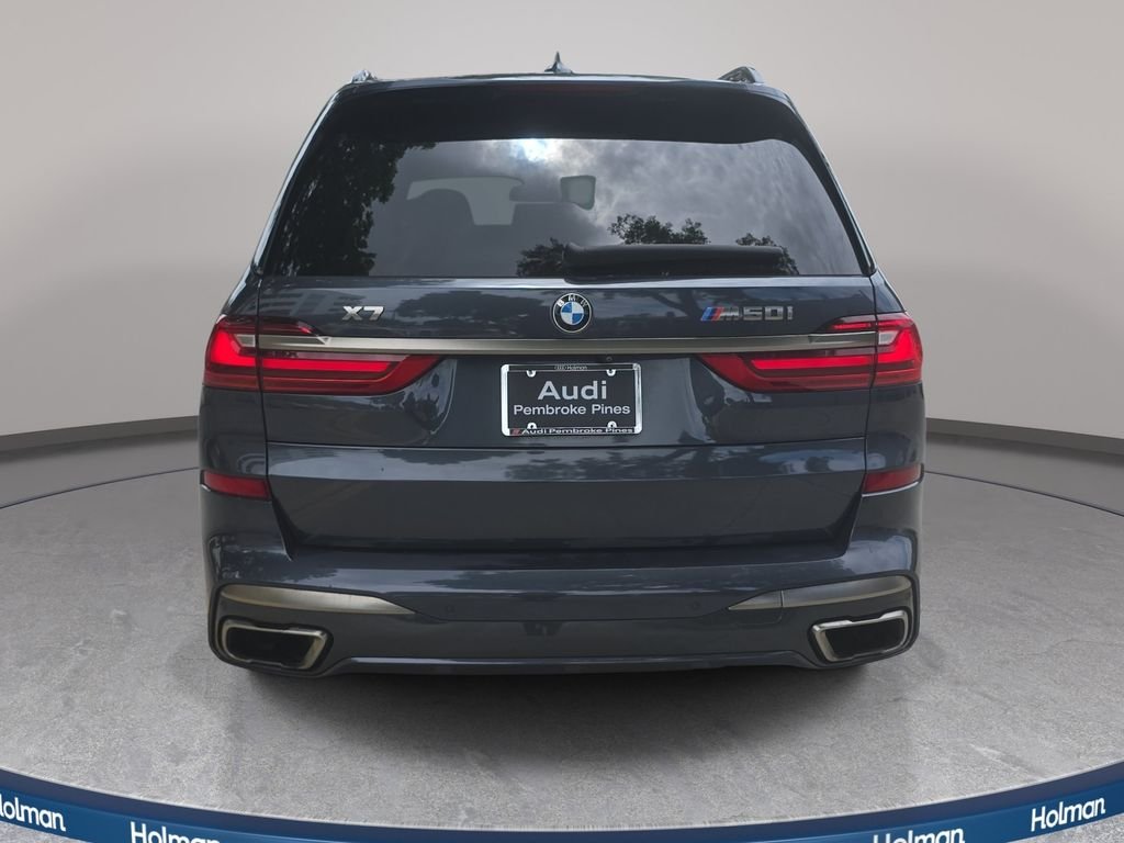 Used 2022 Arctic Grey Metallic BMW M50i image 7