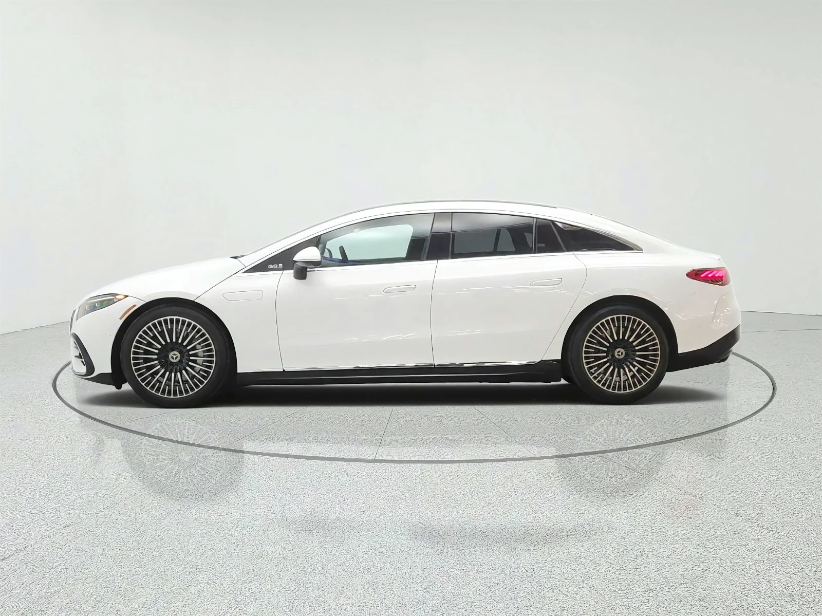 Certified Used 2023 Polar White Mercedes-Benz EQS 450 4MATIC® Sedan image 8