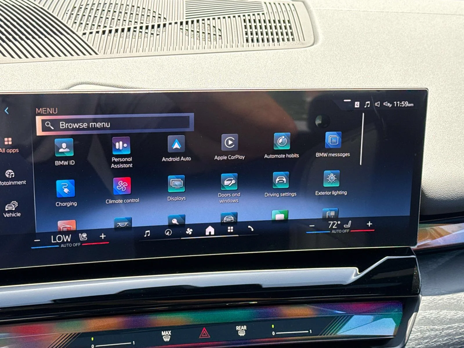 New 2026 Black Sapphire Metallic BMW eDrive40 Sedan image 17