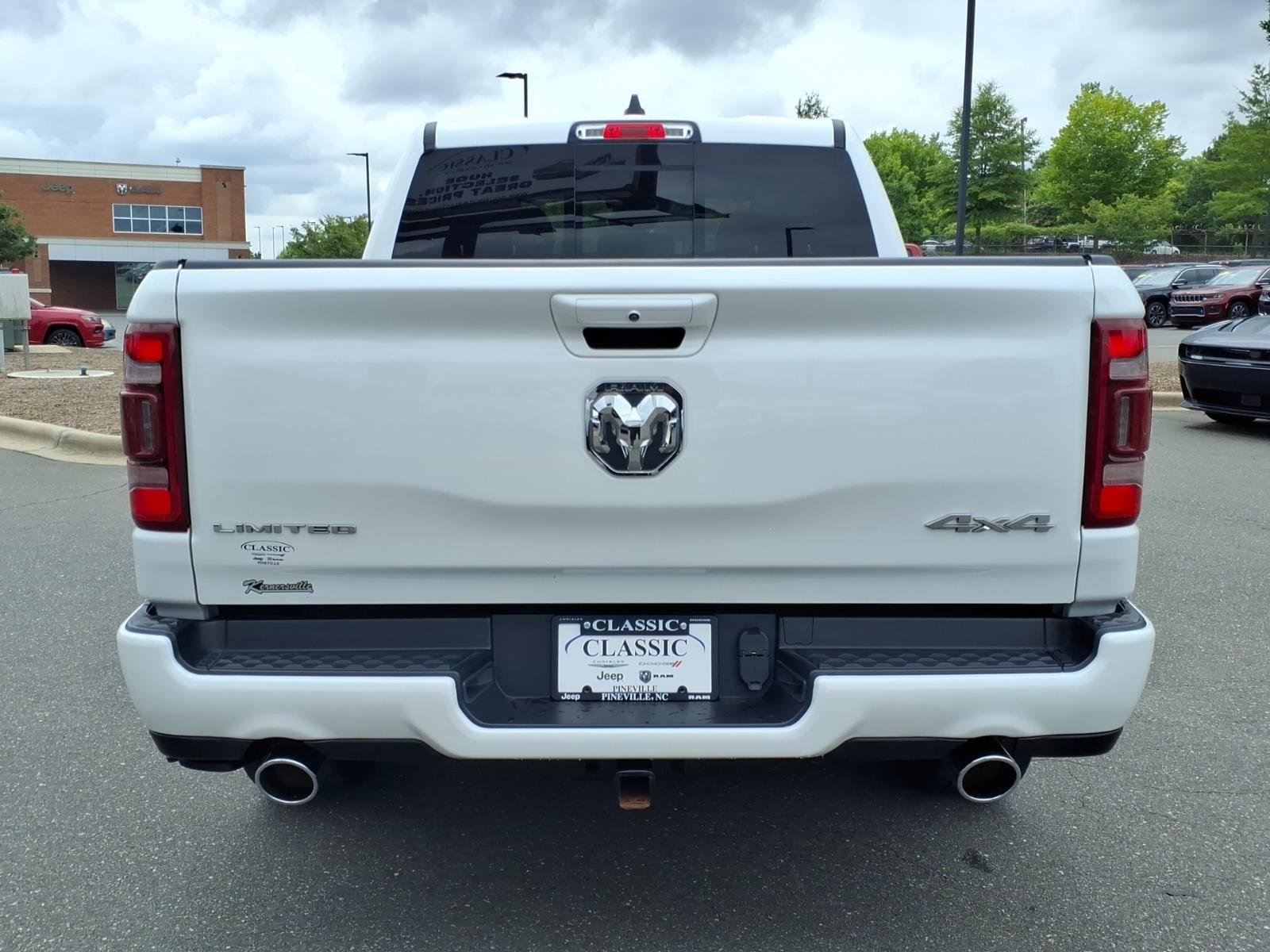 Used 2024 Ivory White Tri-Coat Pearlcoat Ram Limited image 16