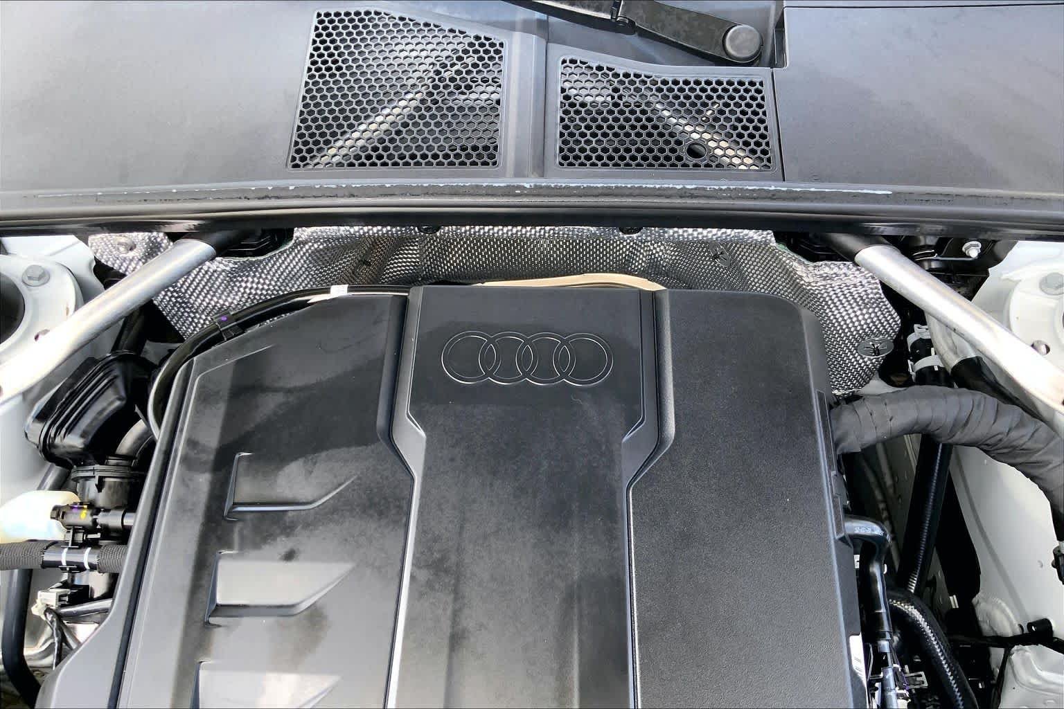 Used 2025 Glacier White Metallic Audi Premium image 33