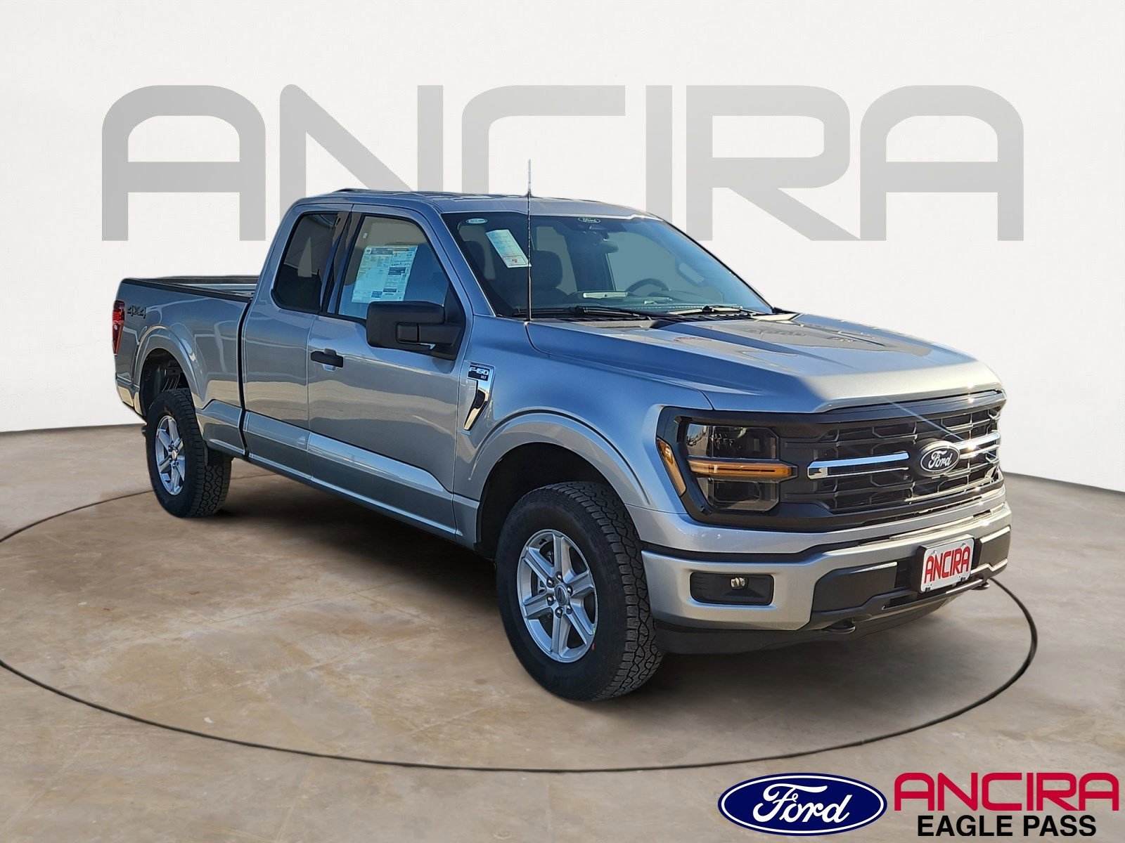 New 2026 Iconic Silver Metallic Ford XLT image 1