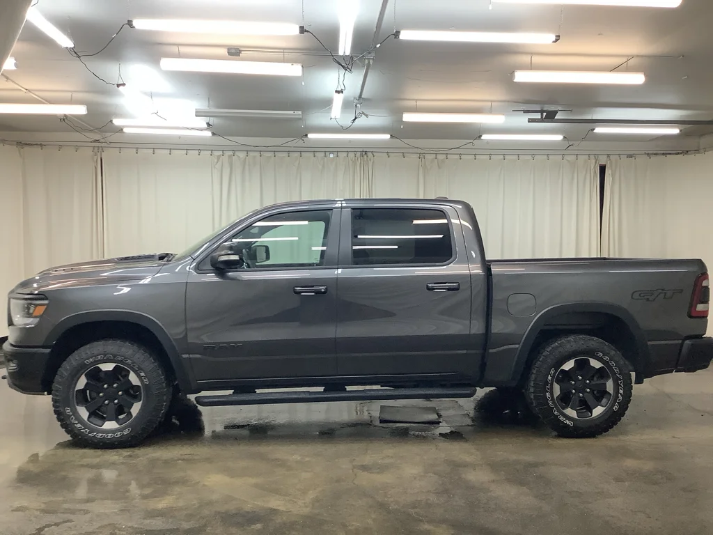 Used 2022 Granite Crystal Metallic Clearcoat Ram Rebel image 10