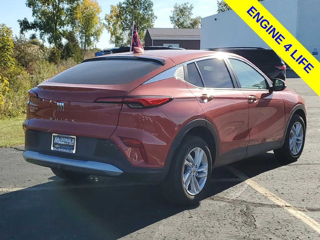 Used 2024 Sunrise Red Metallic Buick Preferred image 3