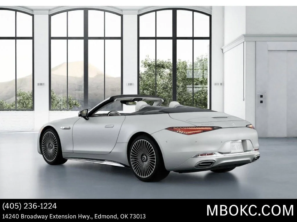 New 2026 MANUFAKTUR moonlight white magno (White Ambiance) Mercedes-Benz Maybach SL 680 image 74