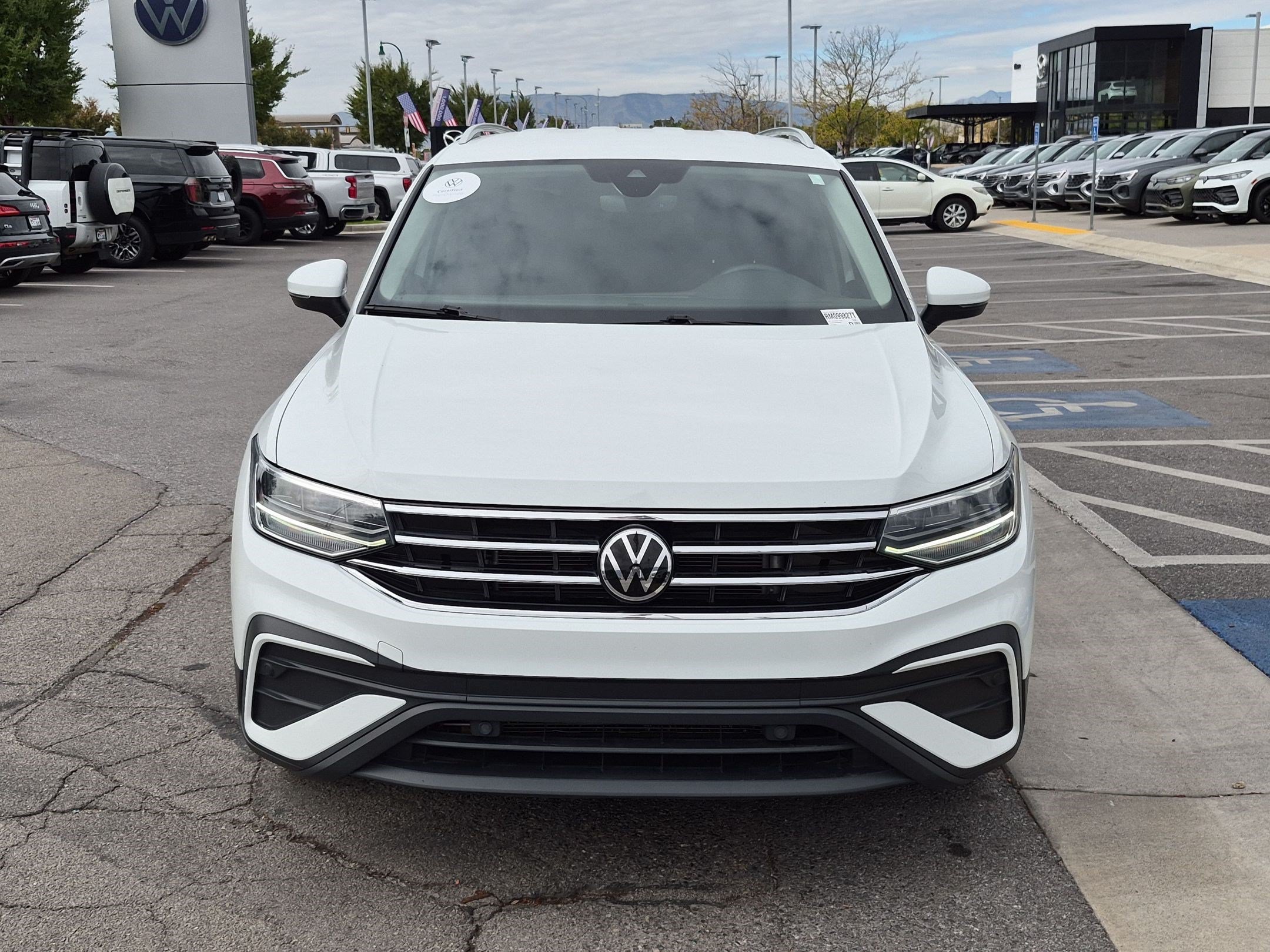 Certified Used 2024 Pure White Volkswagen SE image 10