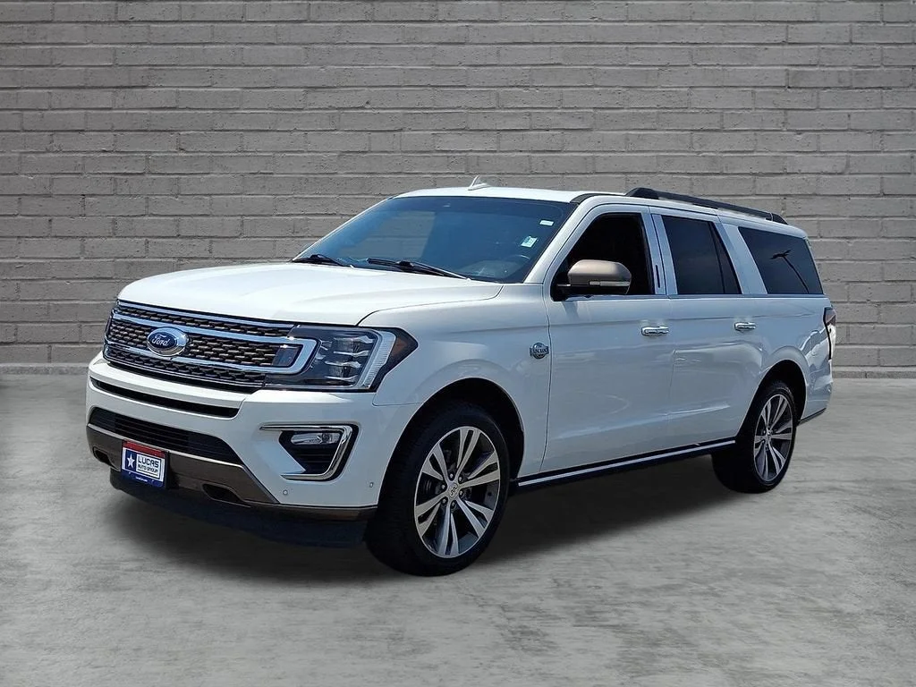 Used 2021 White Ford King Ranch MAX image 34