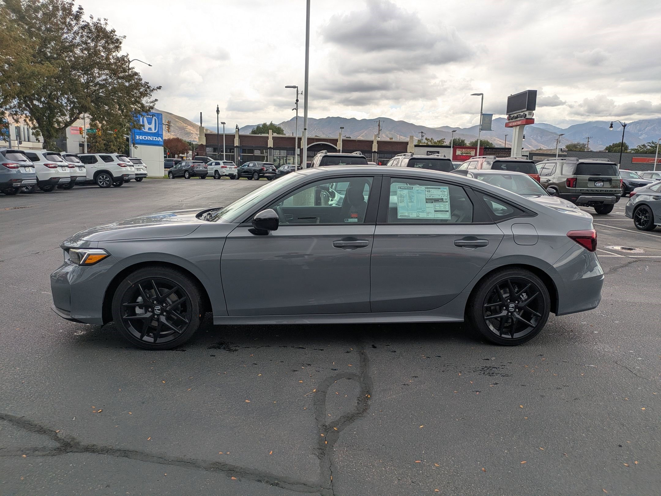 New 2026 Urban Gray Pearl Honda Sport image 7