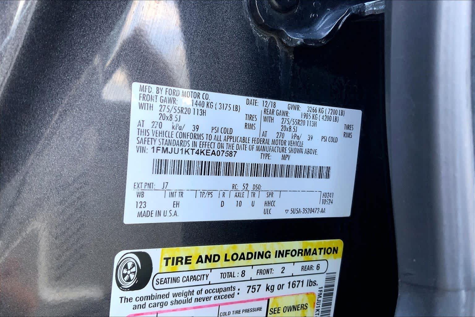Used 2019 Magnetic Ford Limited image 36