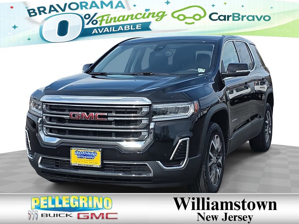 Black (Ebony Twilight Metallic) 2023 GMC Acadia SLE FWD SUV / Crossover Front-Wheel Drive