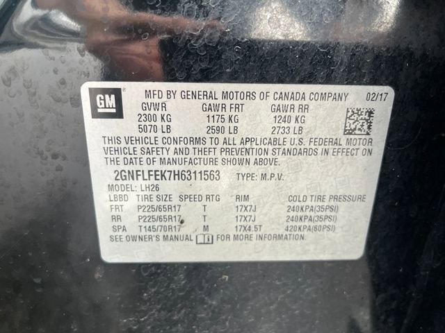 Used 2017 Black Chevrolet LT image 17