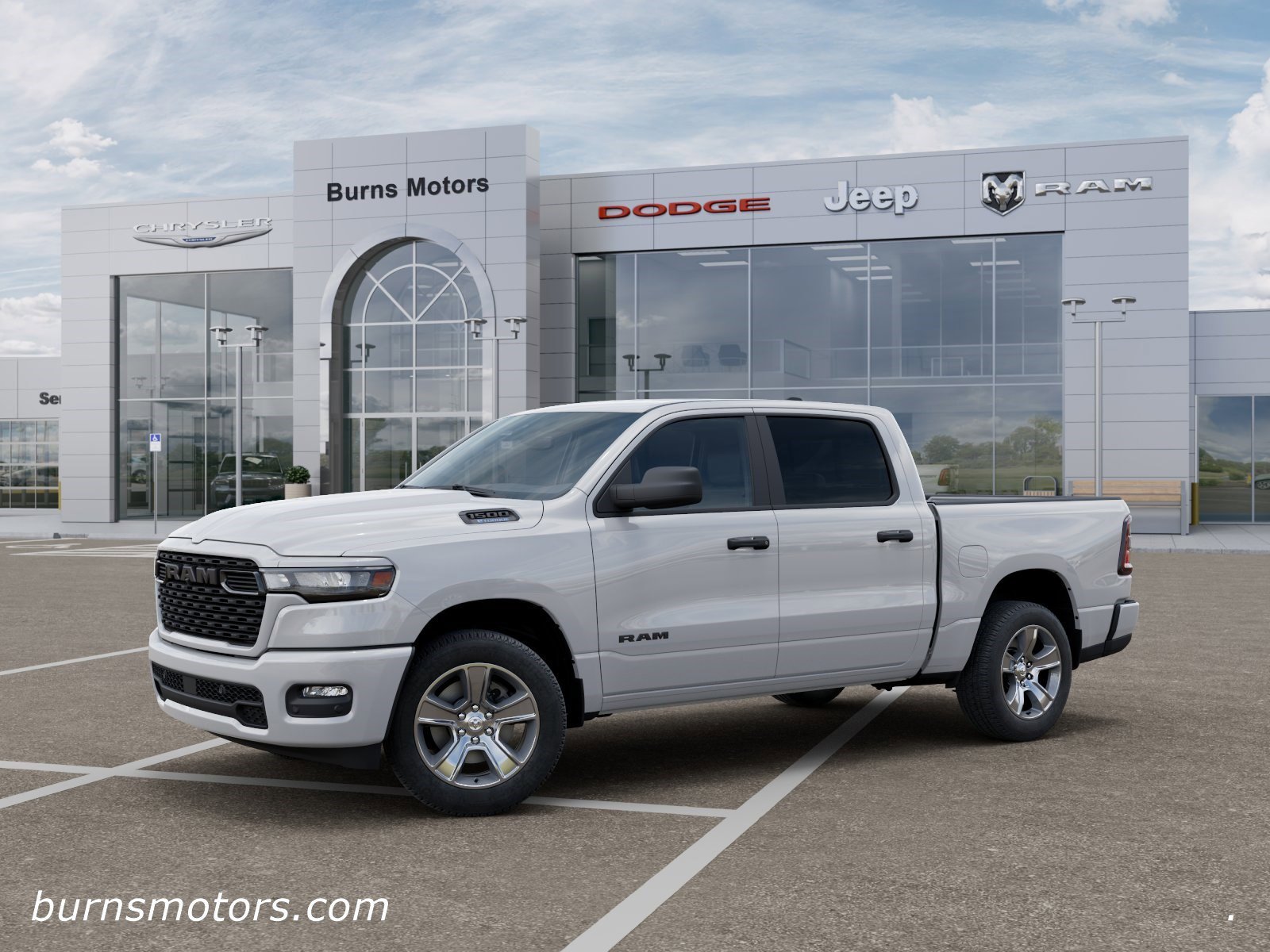 New 2026 Bright White Clear-Coat Exterior Paint RAM Express image 2