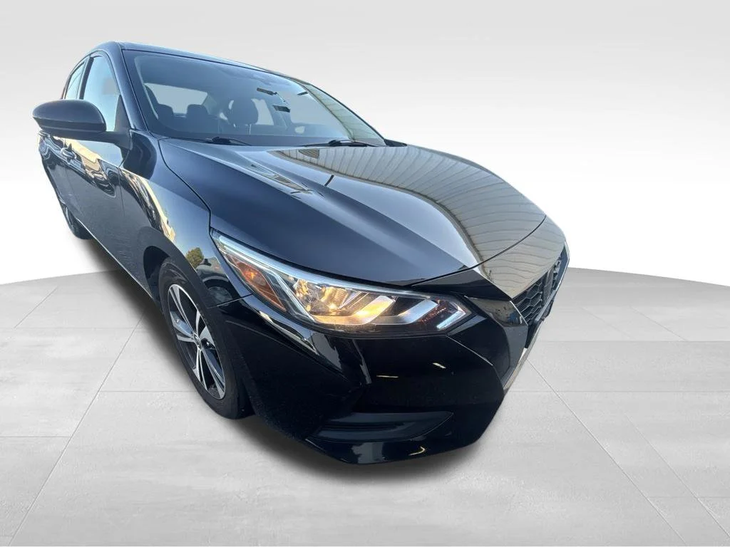 Used 2021 Black Nissan SV image 8