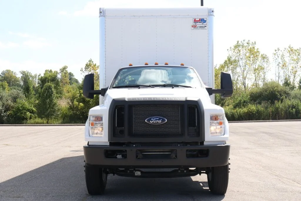 New 2026 White Ford Box Truck image 2