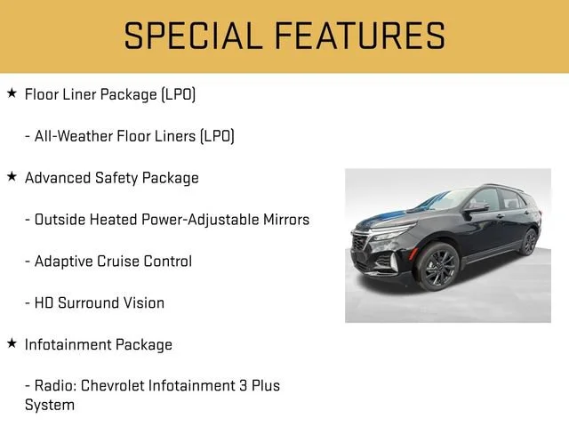 Used 2023 MOSAIC BLACK METALLIC Chevrolet RS image 20