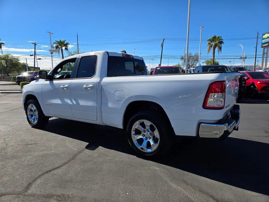 Used 2022 Bright White Clea Ram Big Horn image 4