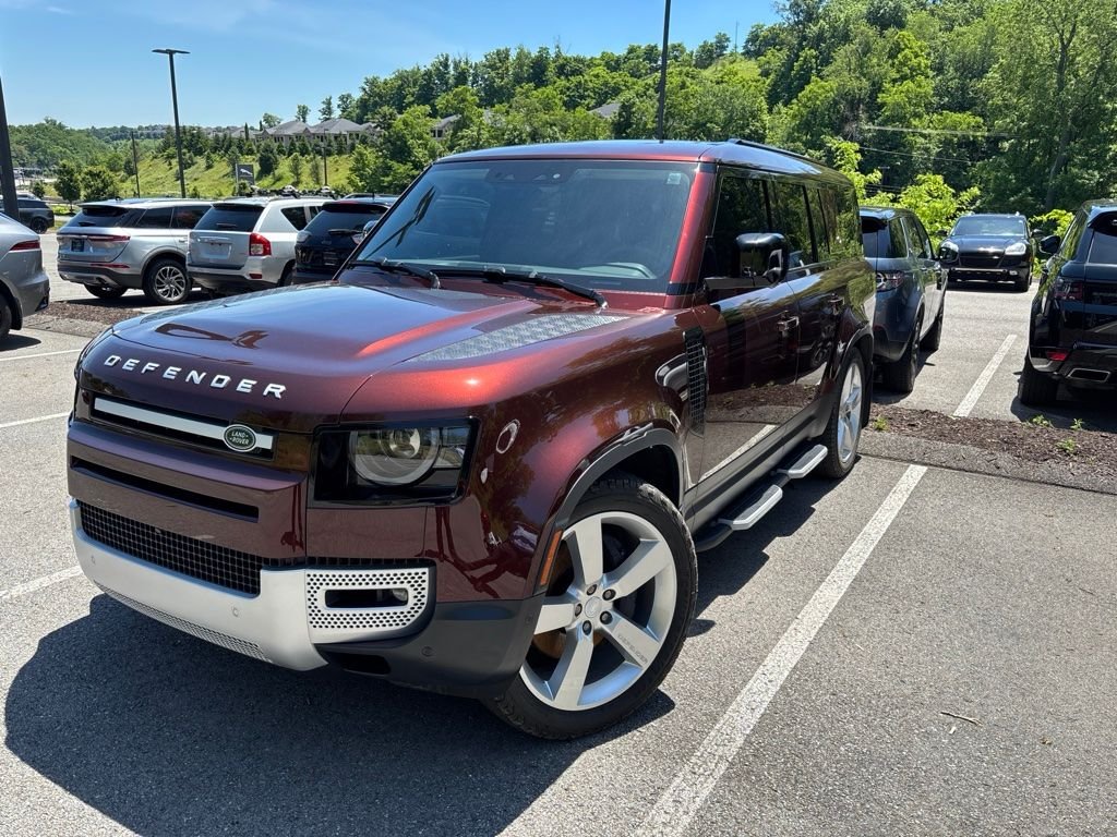 Used 2023 Sedona Red Land Rover First Edition image 1