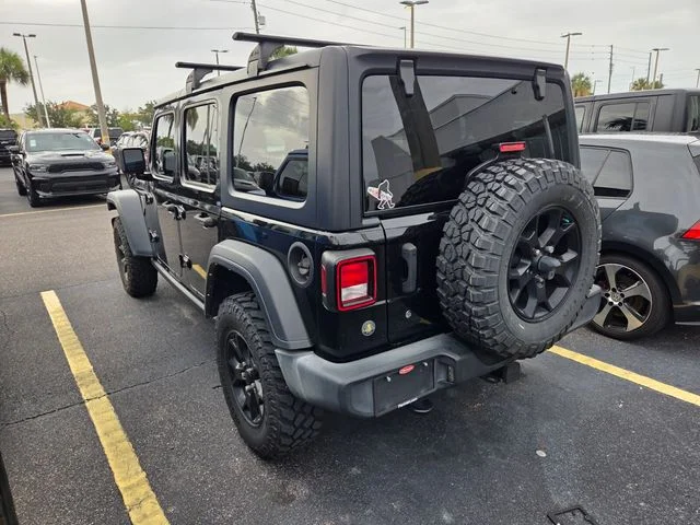 Certified Used 2022 Black Jeep Unlimited Willys image 4