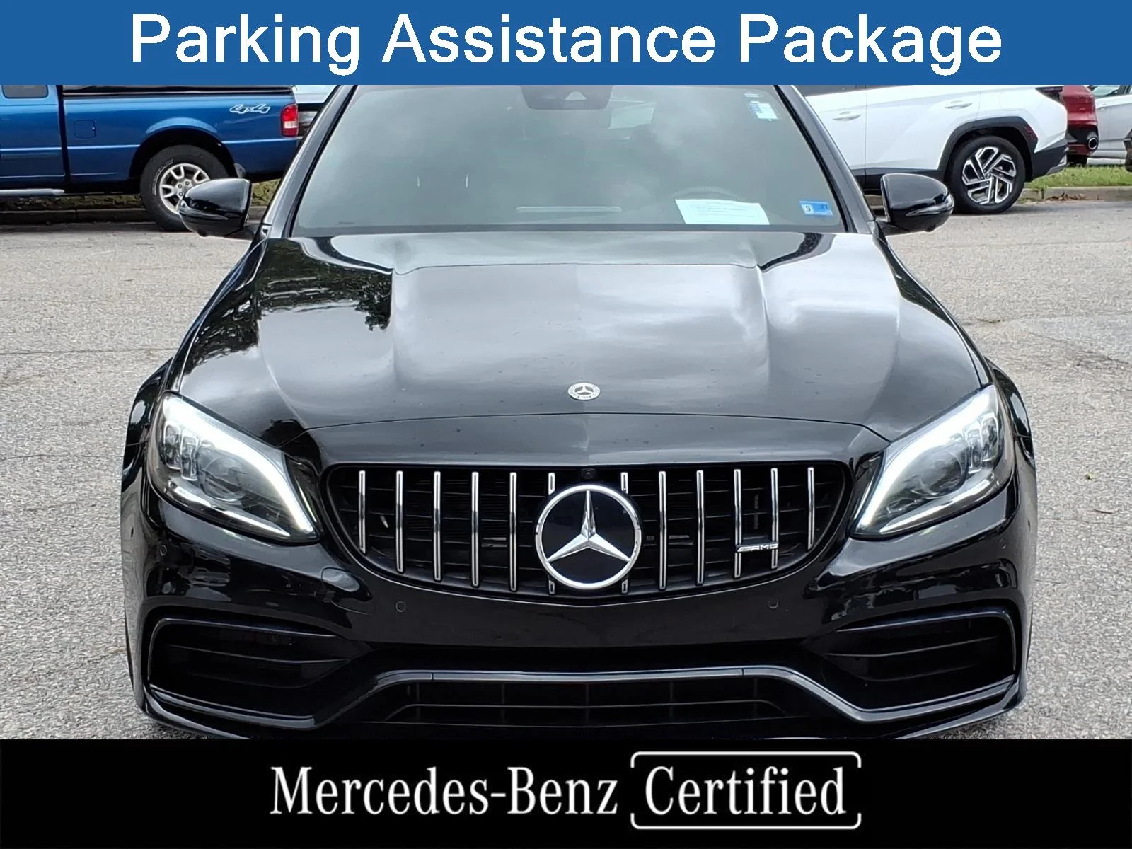 Certified Used 2021 Black Mercedes-Benz AMG® C 63 image 2