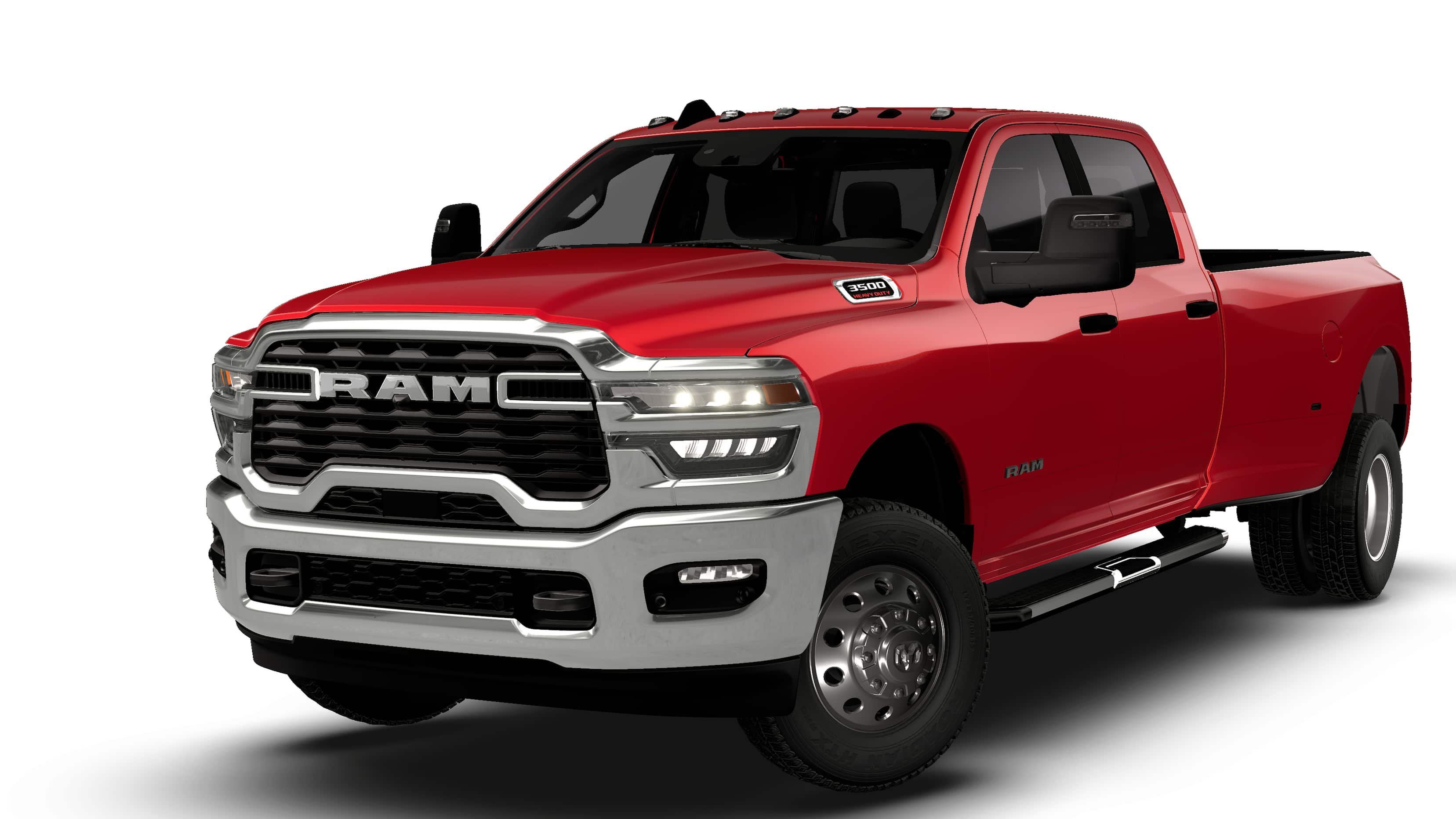 New 2026 Molten Red Pearl-Coat Exterior Paint RAM Big Horn image 13