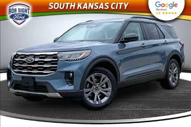 New 2026 Vapor Blue Metallic Ford Active image 1