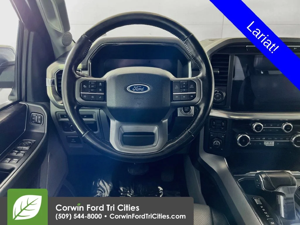 Used 2022 Atlas Blue Metallic Ford Lariat image 26