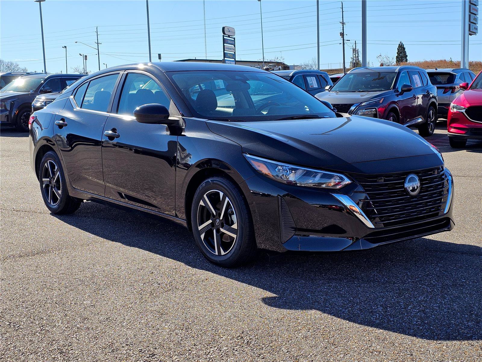 Used 2025 Super Black Nissan SV image 5