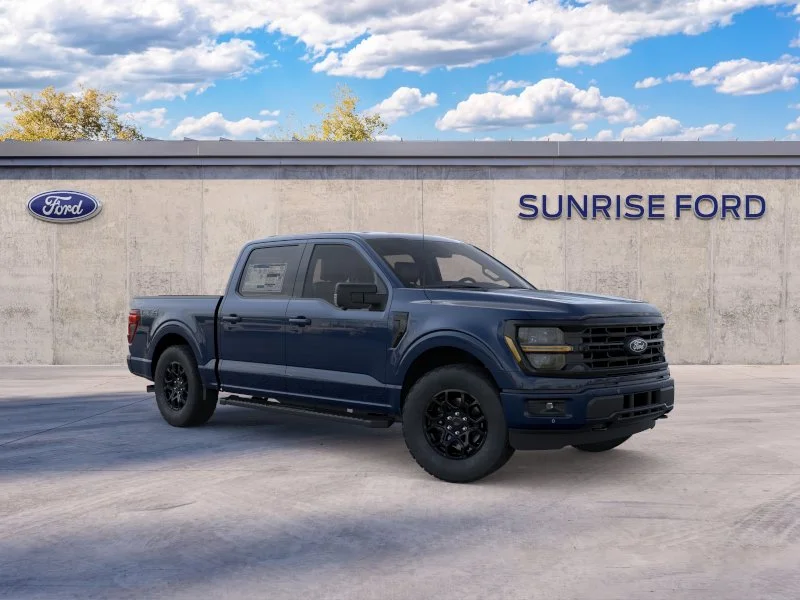 New 2026 Antimatter Blue Metallic Ford XLT image 7