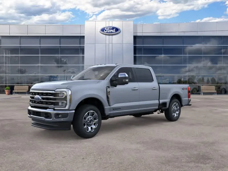 New 2026 Glacier Gray Metallic Tri-Coat Ford King Ranch image 2