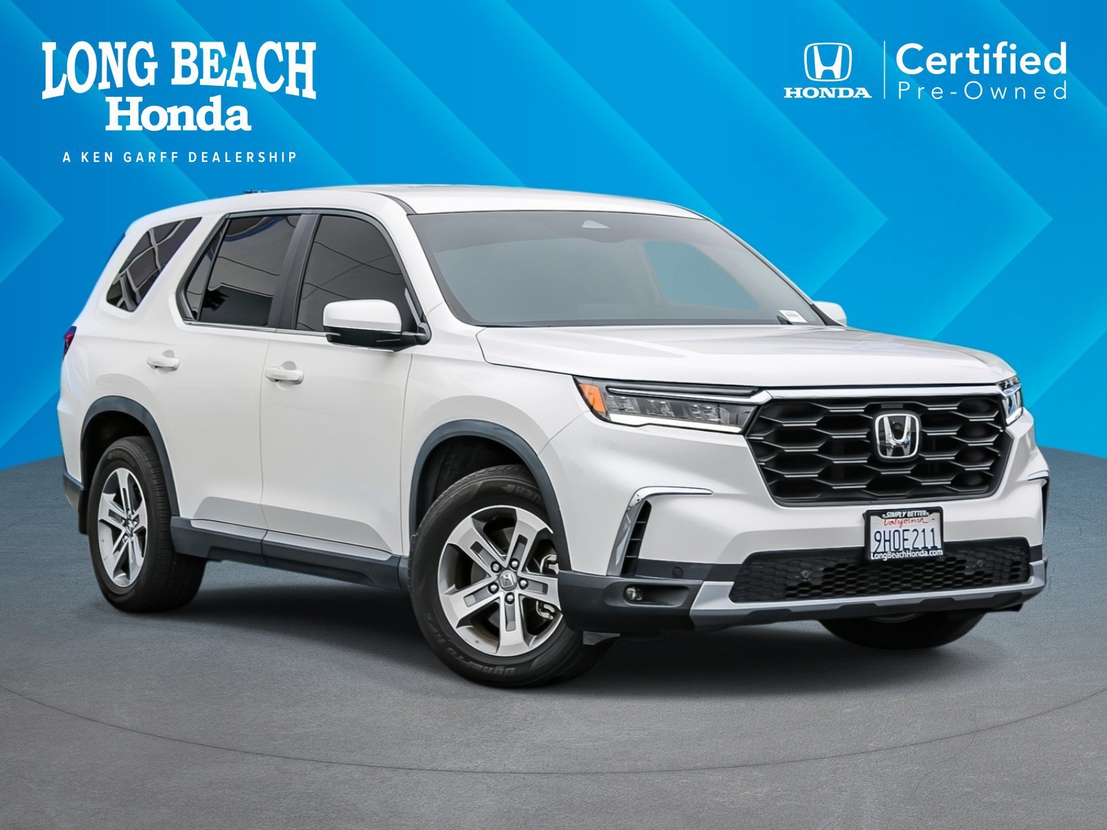 Certified Used 2023 Platinum White Pearl Honda 2WD EX-L image 29
