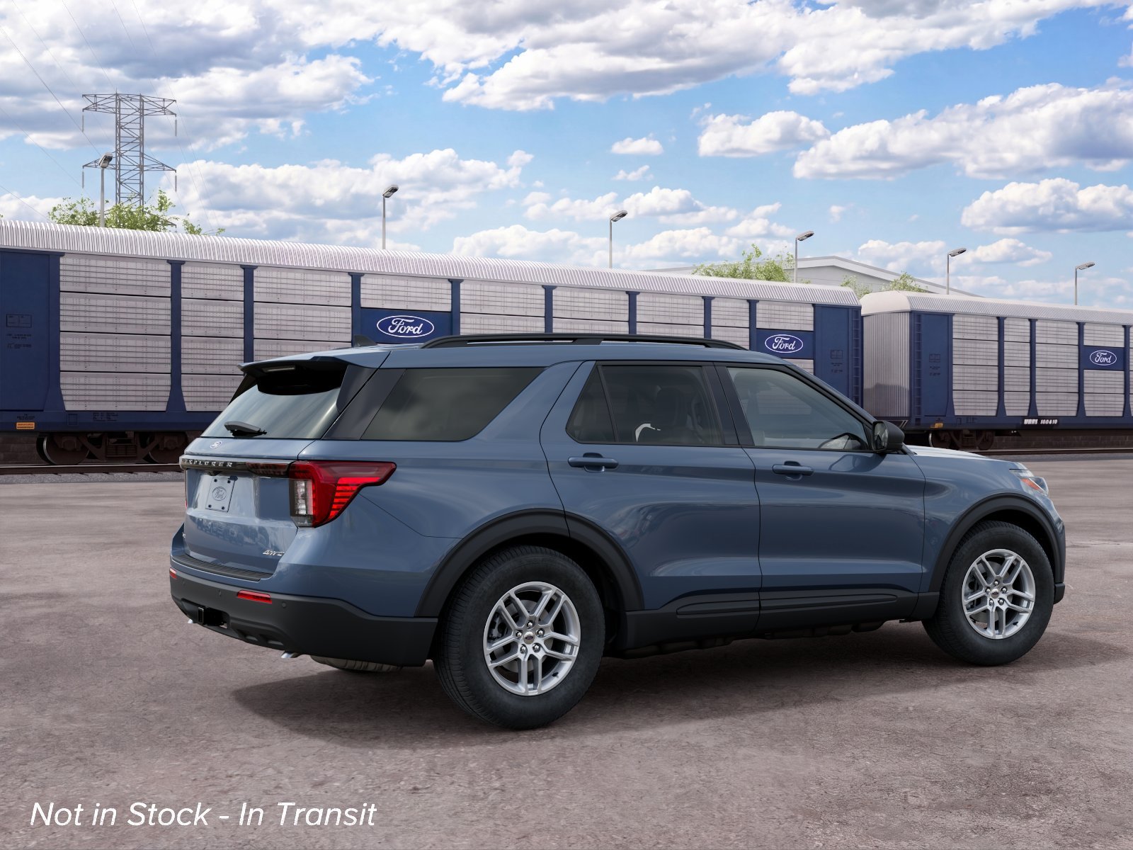 New 2027 Vapor Blue Metallic Ford Active image 6