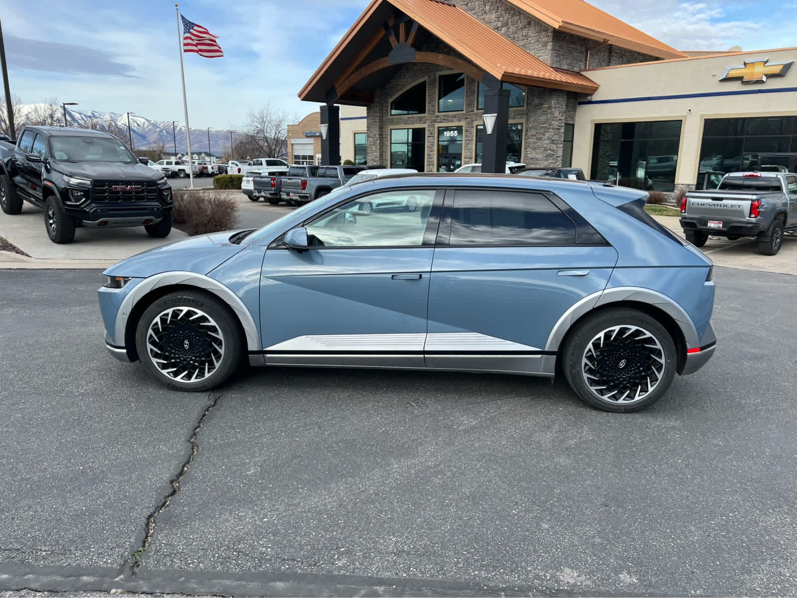 Used 2022 Hyundai IONIQ 5 Limited with VIN KM8KRDAF9NU065000 for sale in Logan, UT