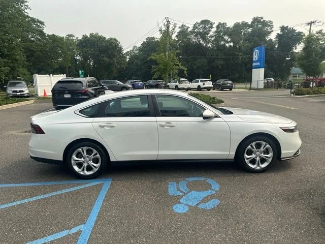 Certified Used 2023 Platinum White Pearl Honda LX image 9