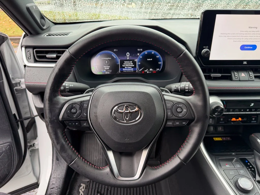 Used 2025 Wind Chill Pearl/Midnight Black Metallic Toyota XSE image 19