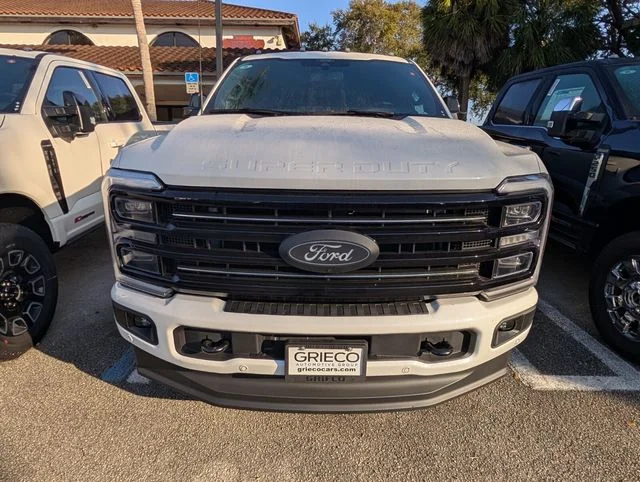 New 2026 Star White Metallic Tri-Coat Ford F-250® Platinum® image 3