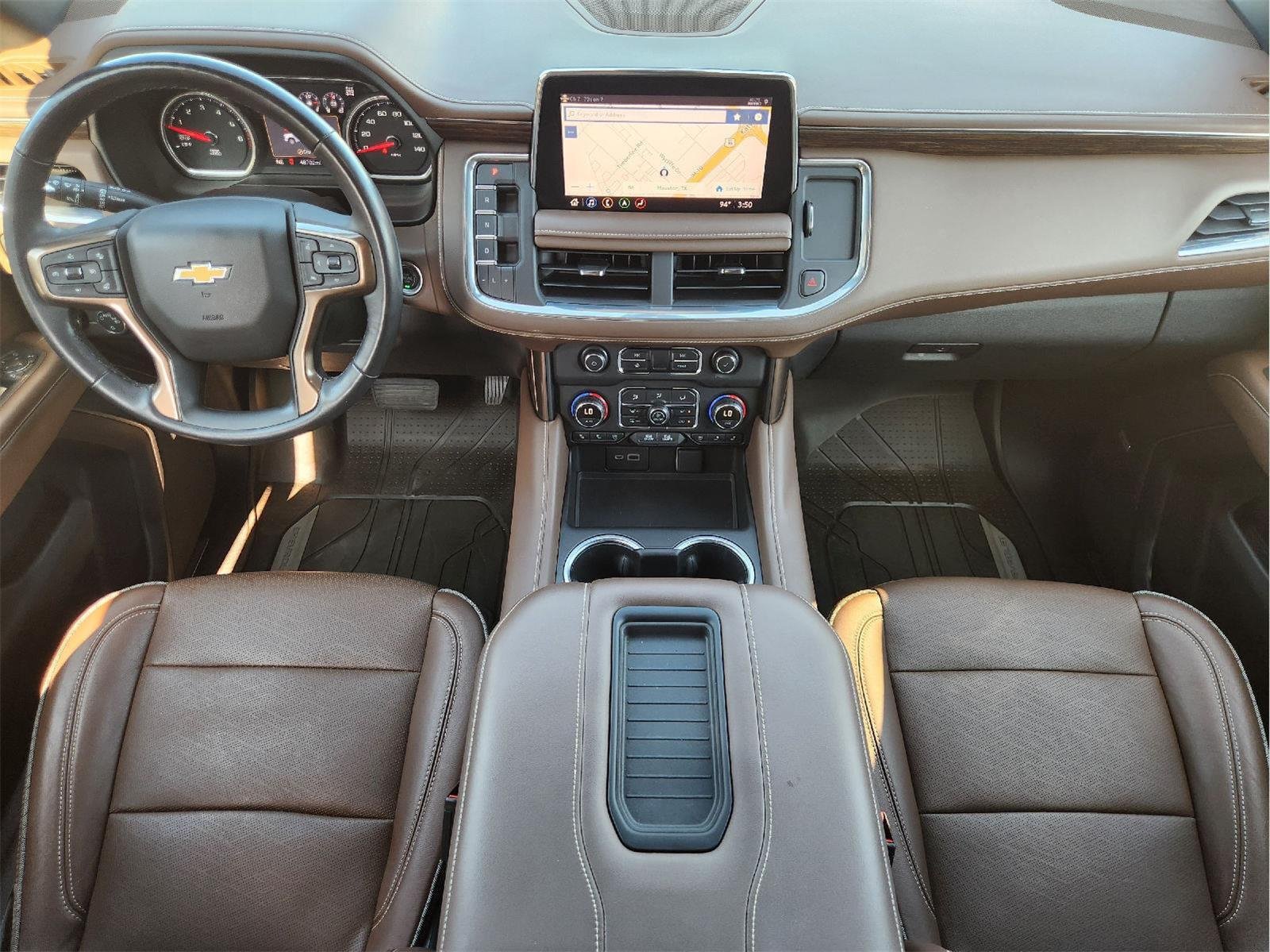 Used 2021 EMPIRE BEIGE METALLIC Chevrolet High Country image 27