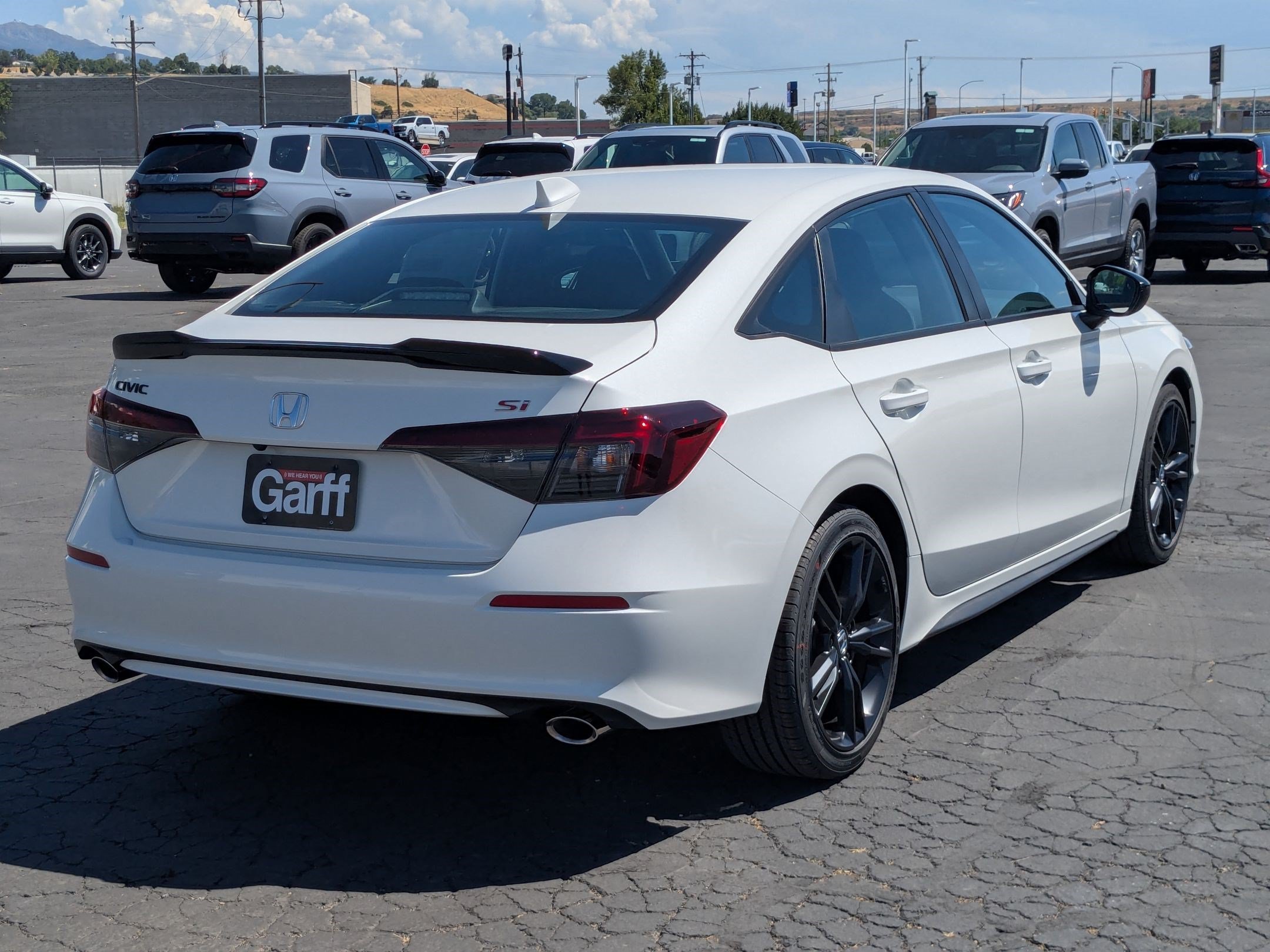 New 2026 Platinum White Pearl Honda Manual image 3