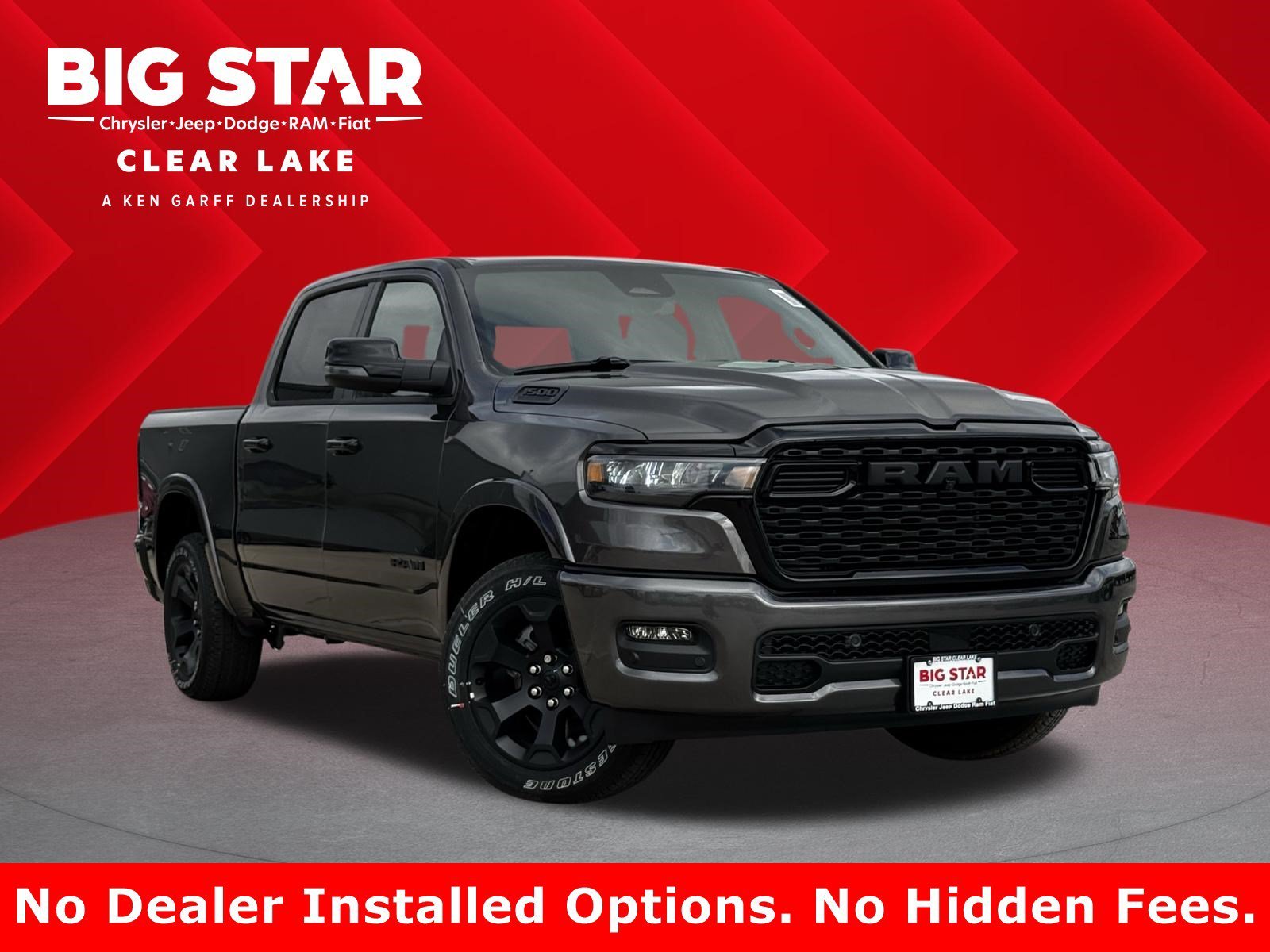 New 2026 Granite Crystal Metallic Clear-Coat Exterior Paint RAM Lone Star image 1