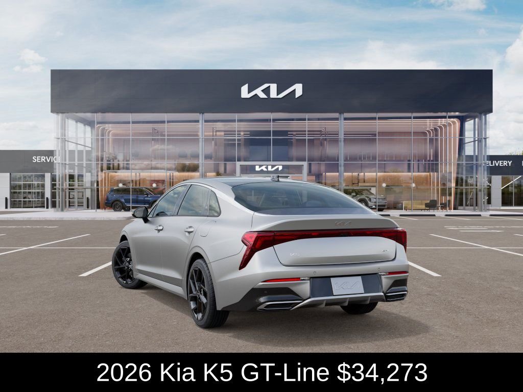 New 2026 Steel Matte Gray Kia GT-Line AWD image 5