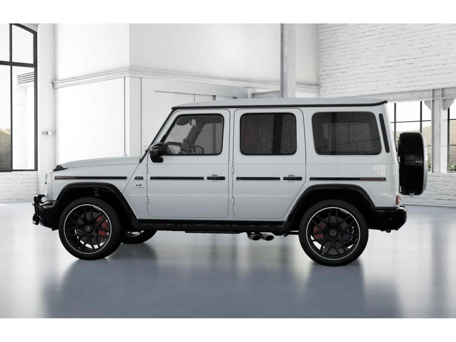 New 2026 MANUFAKTUR Moonlight White Metallic Mercedes-Benz AMG® G 63 SUV image 72